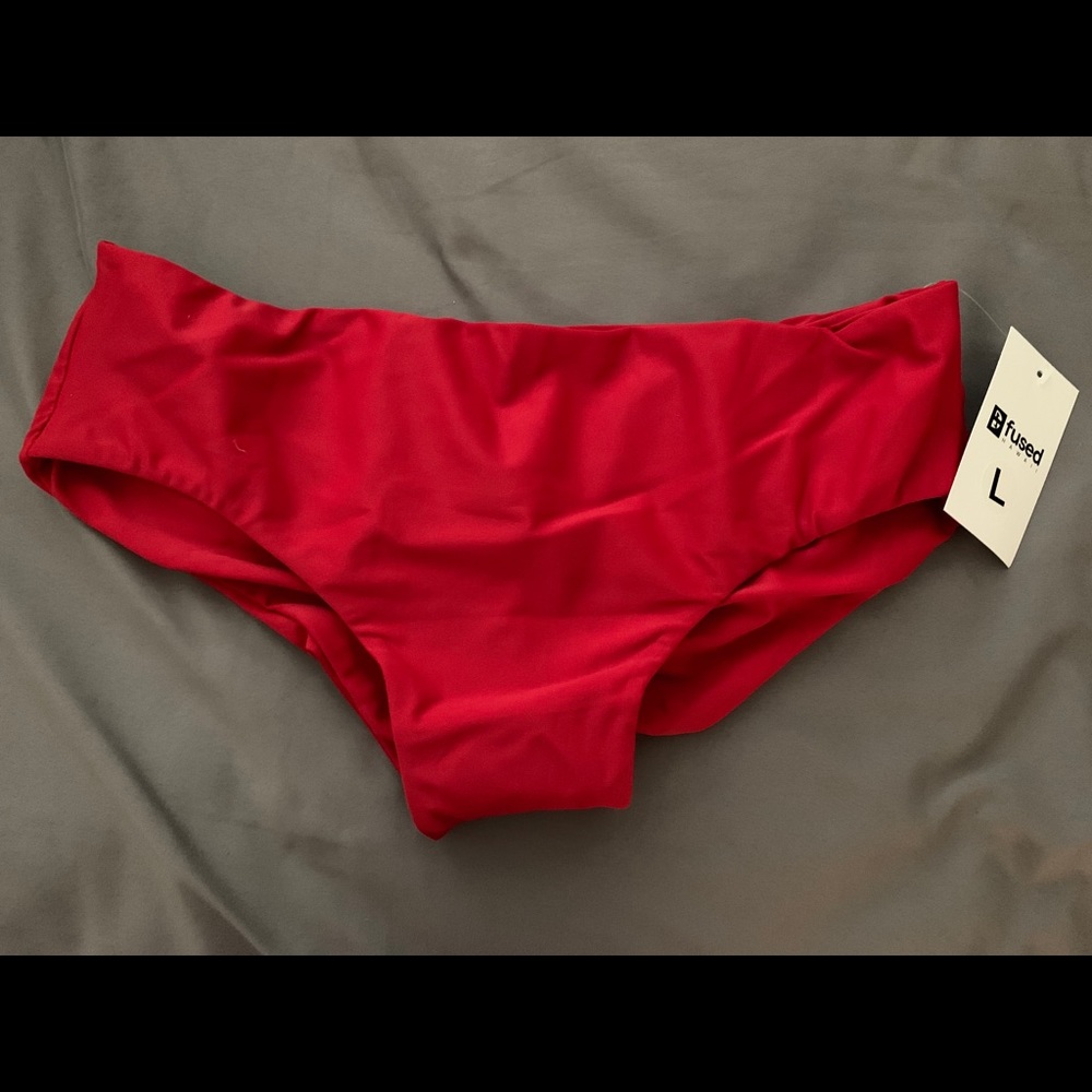 Fused Hawaii Red Lava Kona bikini bottom